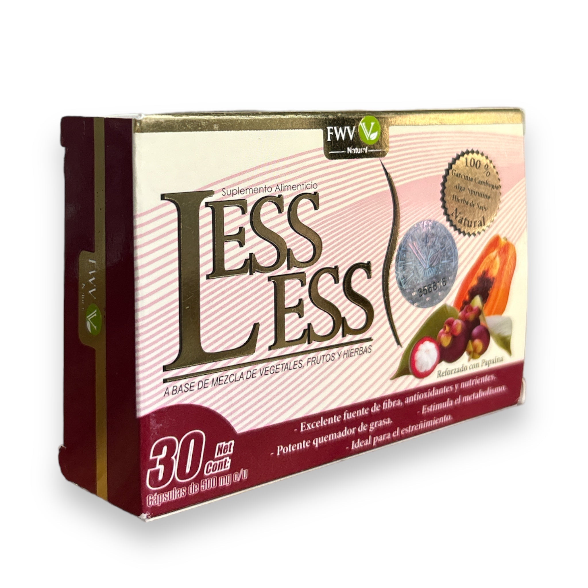 CAP LESS LESS C/30 FWV NATURAL