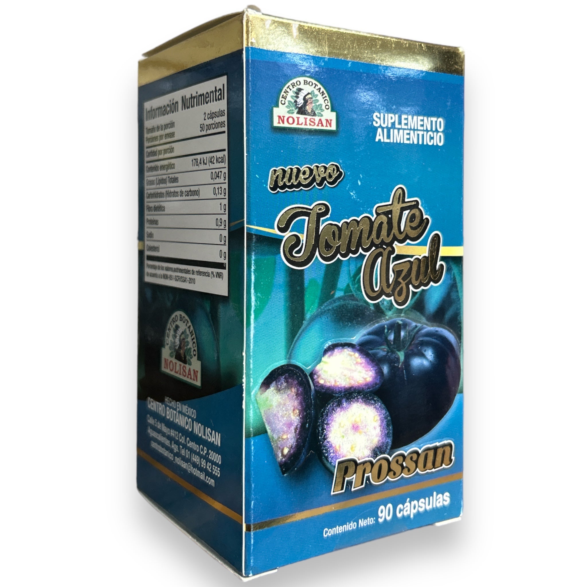 CAP TOMATE AZUL C/90 NOLISAN