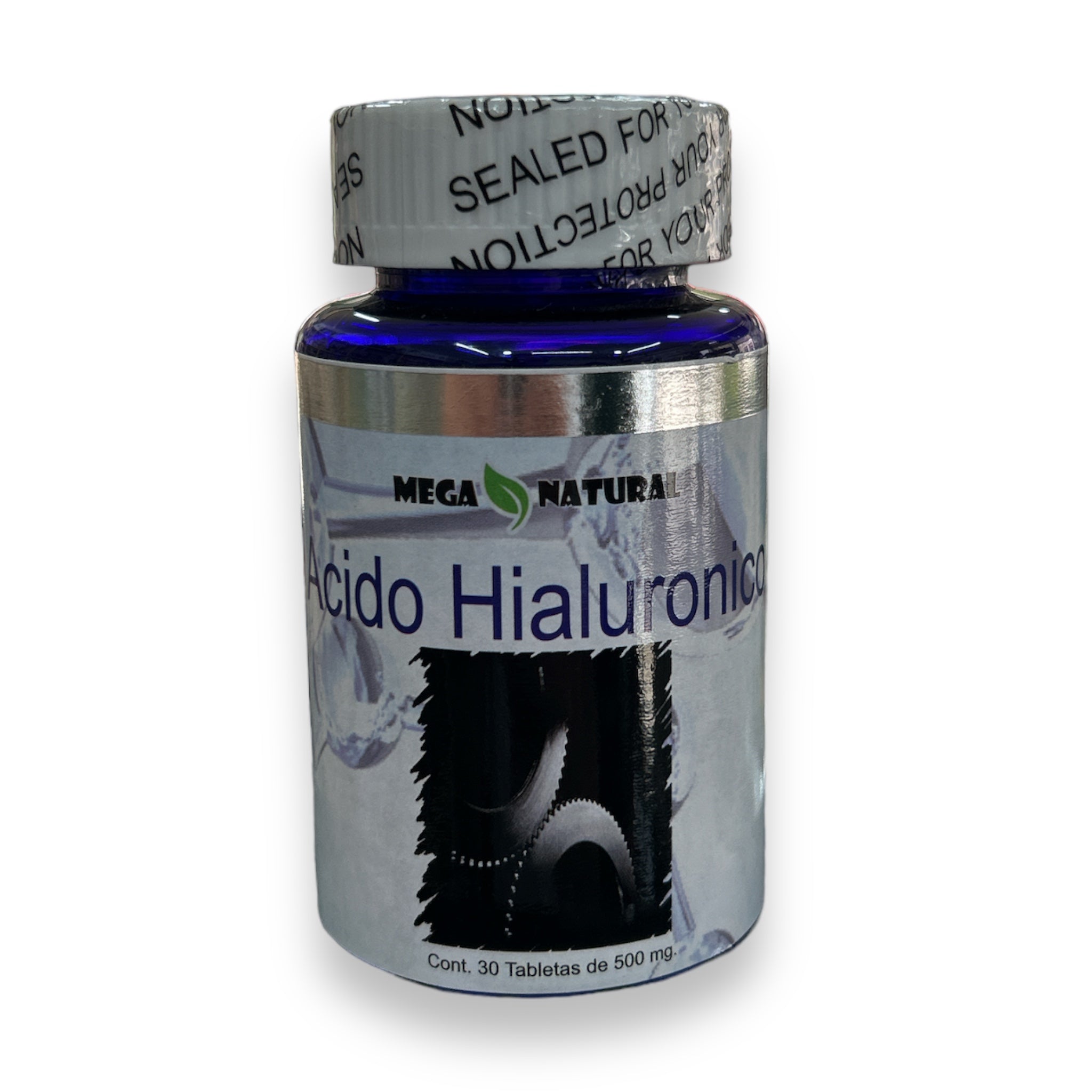 TAB ACIDO HIALURONICO C/30 MEGA NATURAL