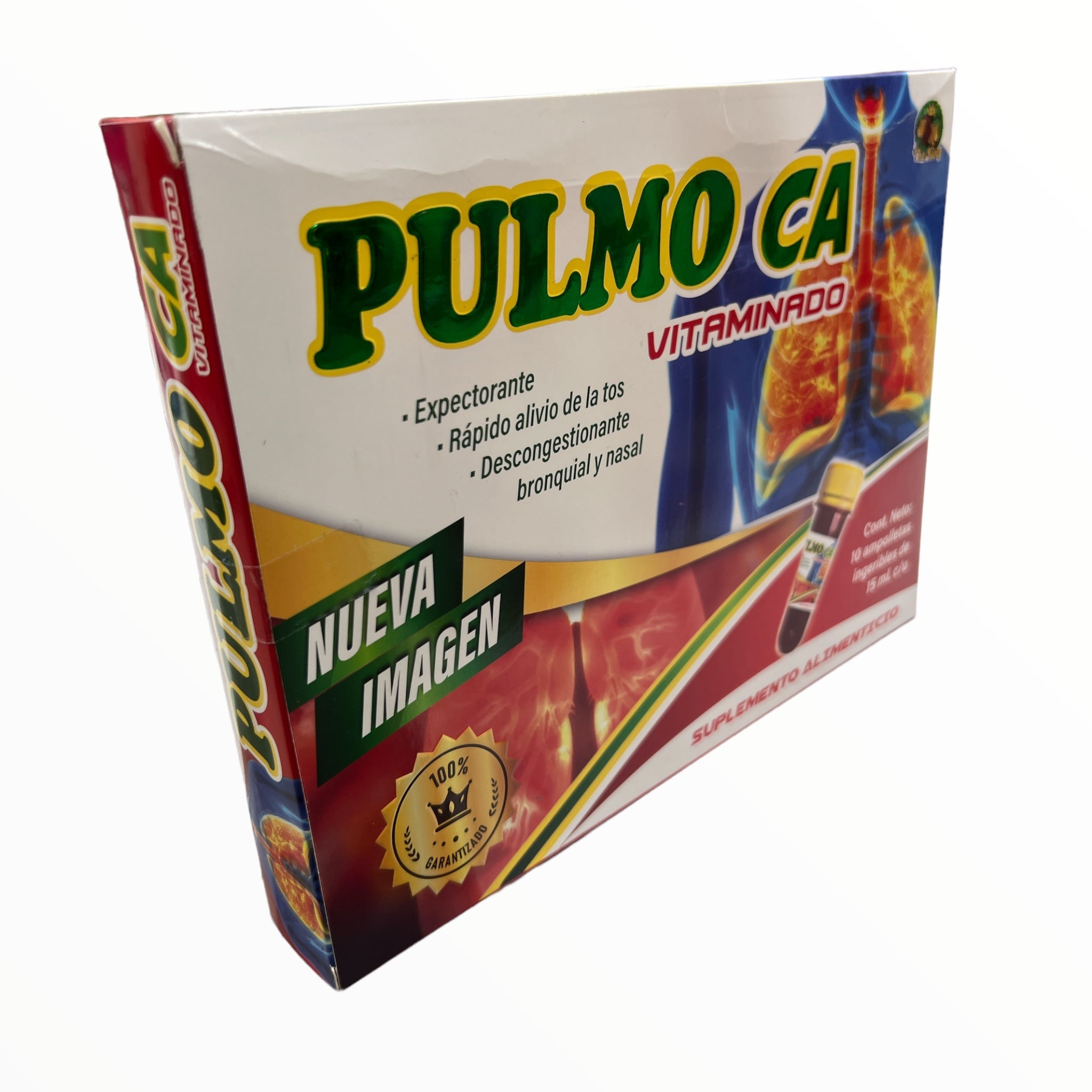 AMP PULMO CALCIO C/10