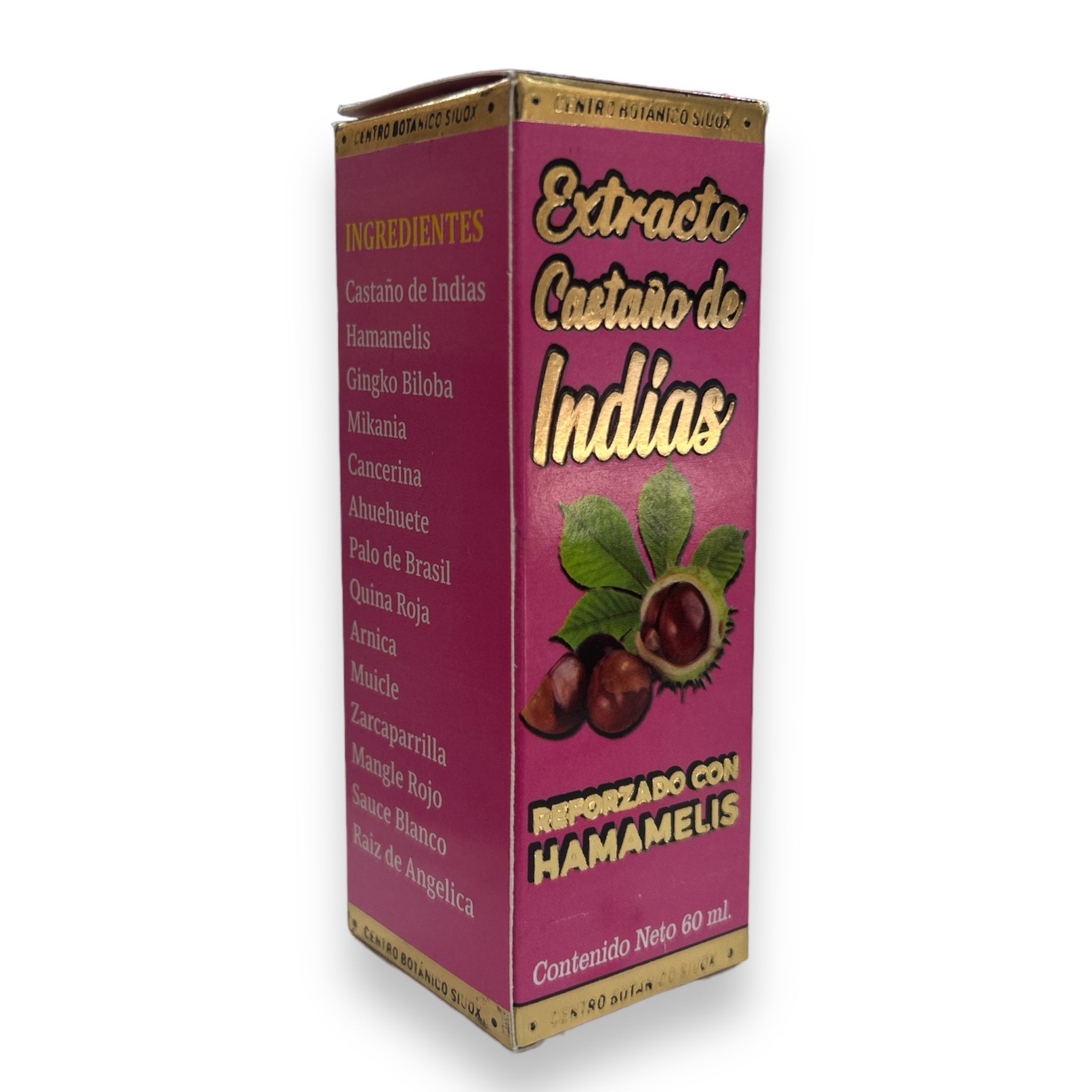 EXT CASTAÑO DE INDIAS REFORZADO CON HAMAMELIS C/60 ML EL JARDIN BOTANICO Y DINA