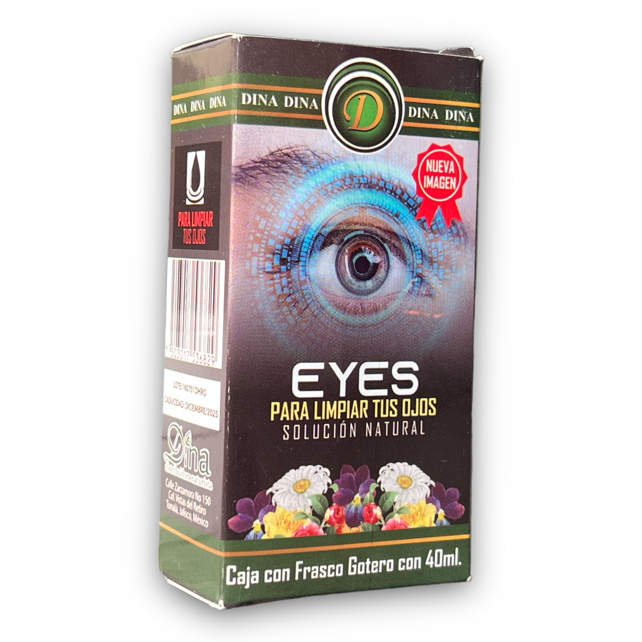 GOTAS EYES C/40 ML DINA