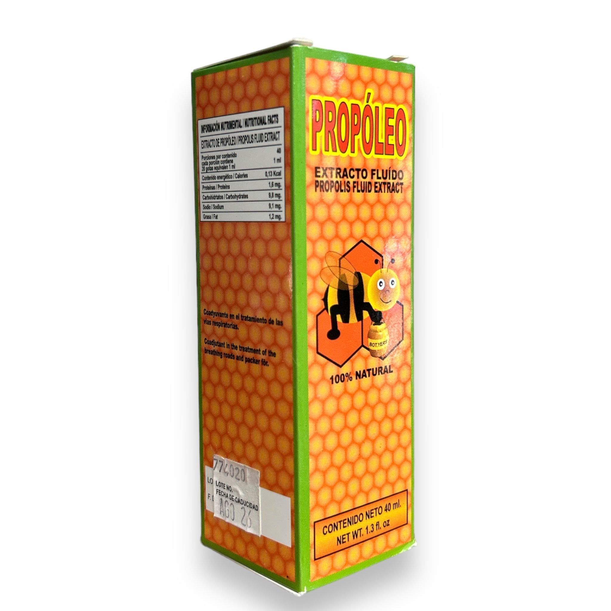 EXTRACTO PROPOLEO 40 ML BOT.YERS