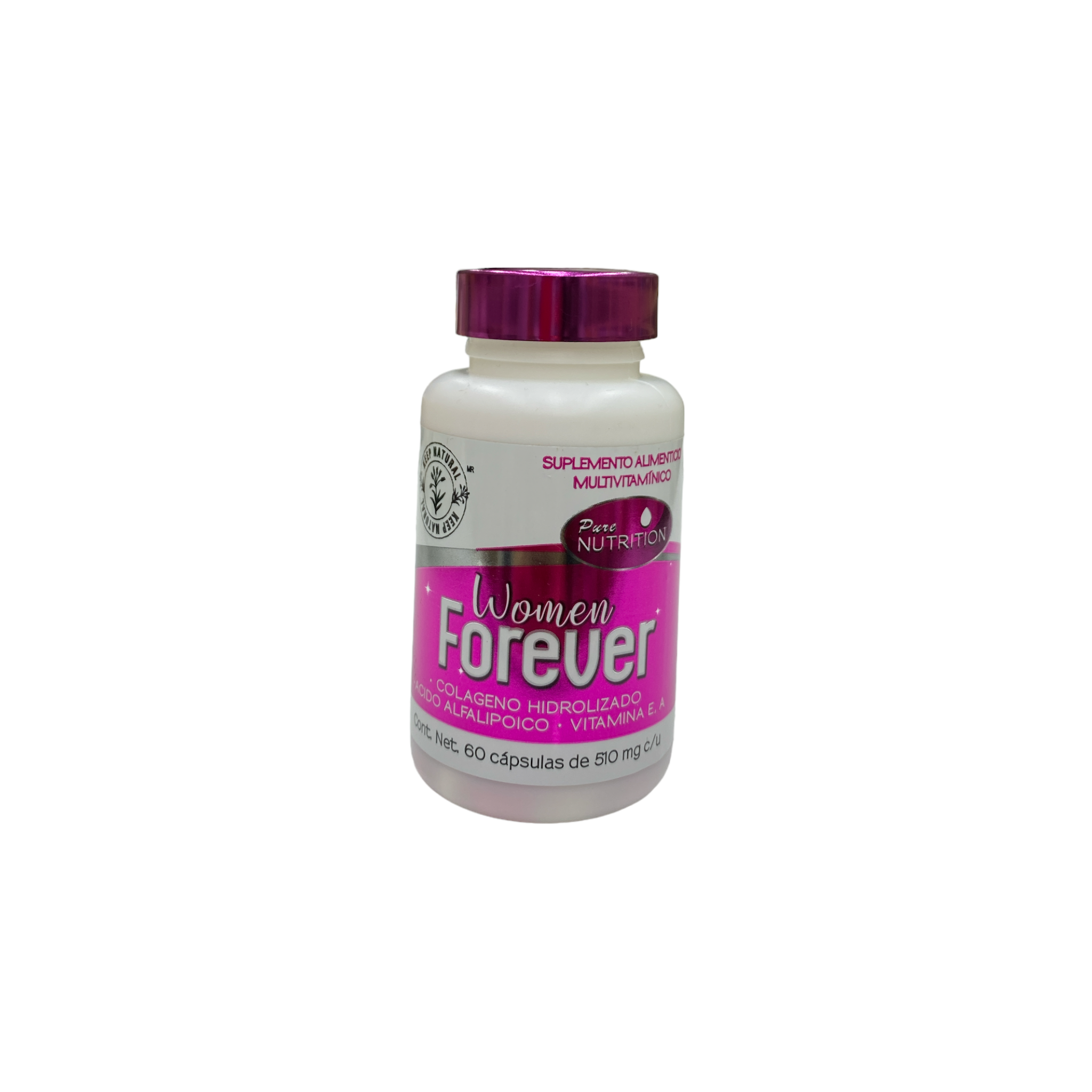 CAP WOMEN FOREVER C/ 60 PURE NUTRITION