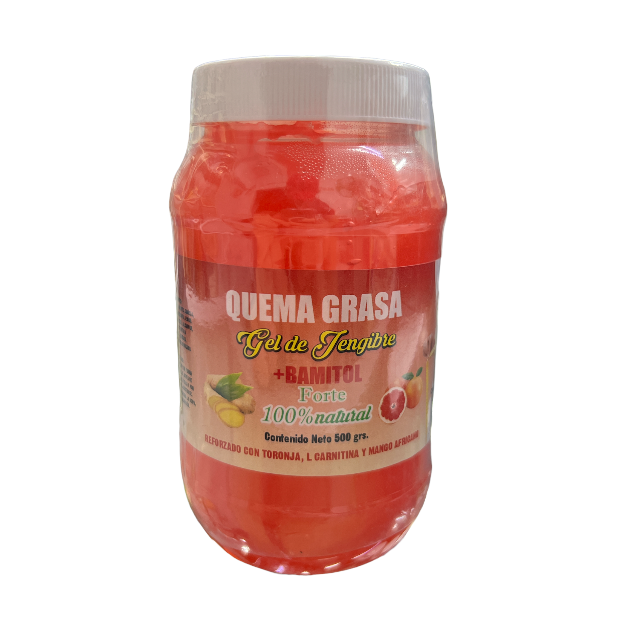 GEL QUEMA GRASA JENGIBRE + BAMITOL C/500 GR
