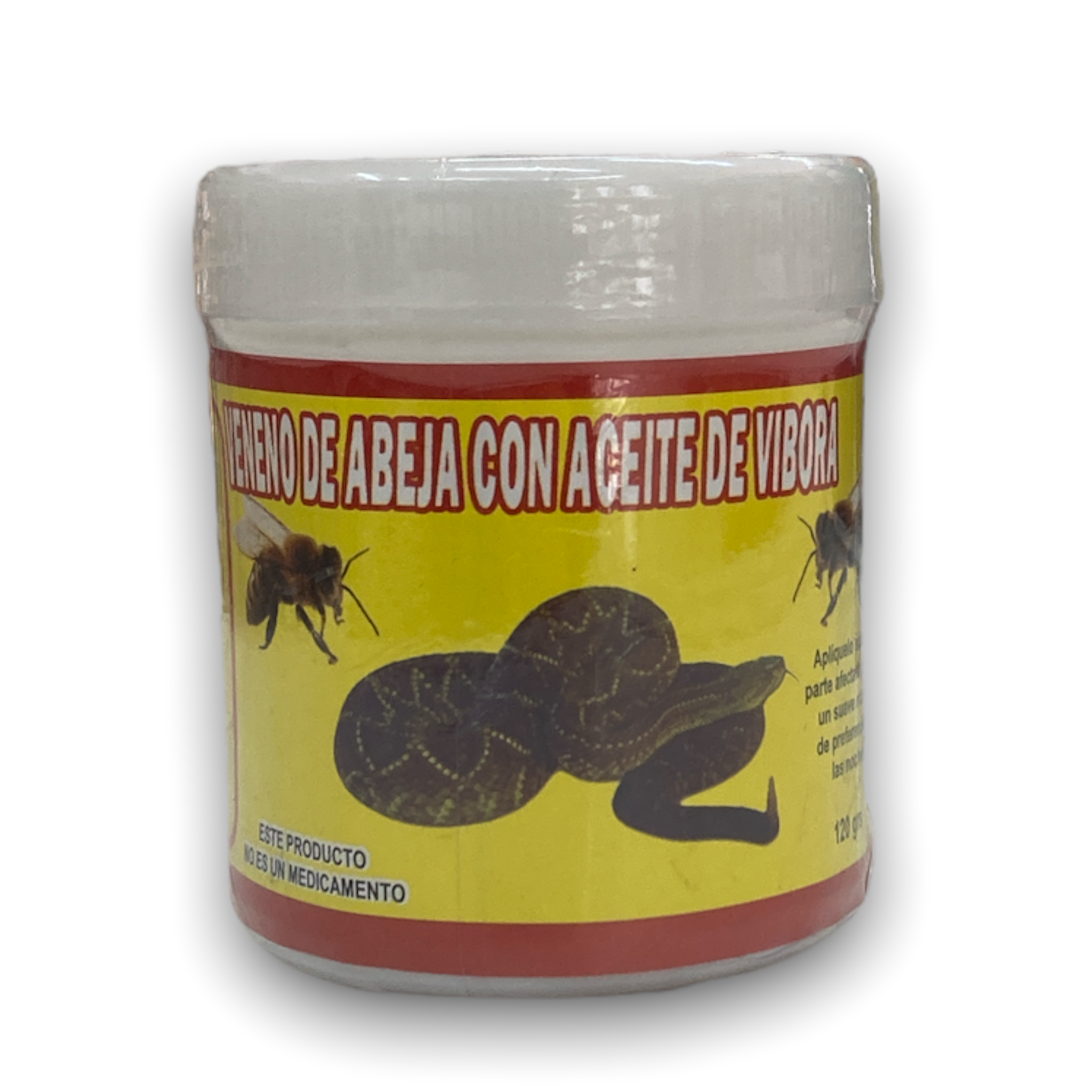 POMADA VENENO DE ABEJA CON ACEITE DE VIBORA C/120G HERBOMEX