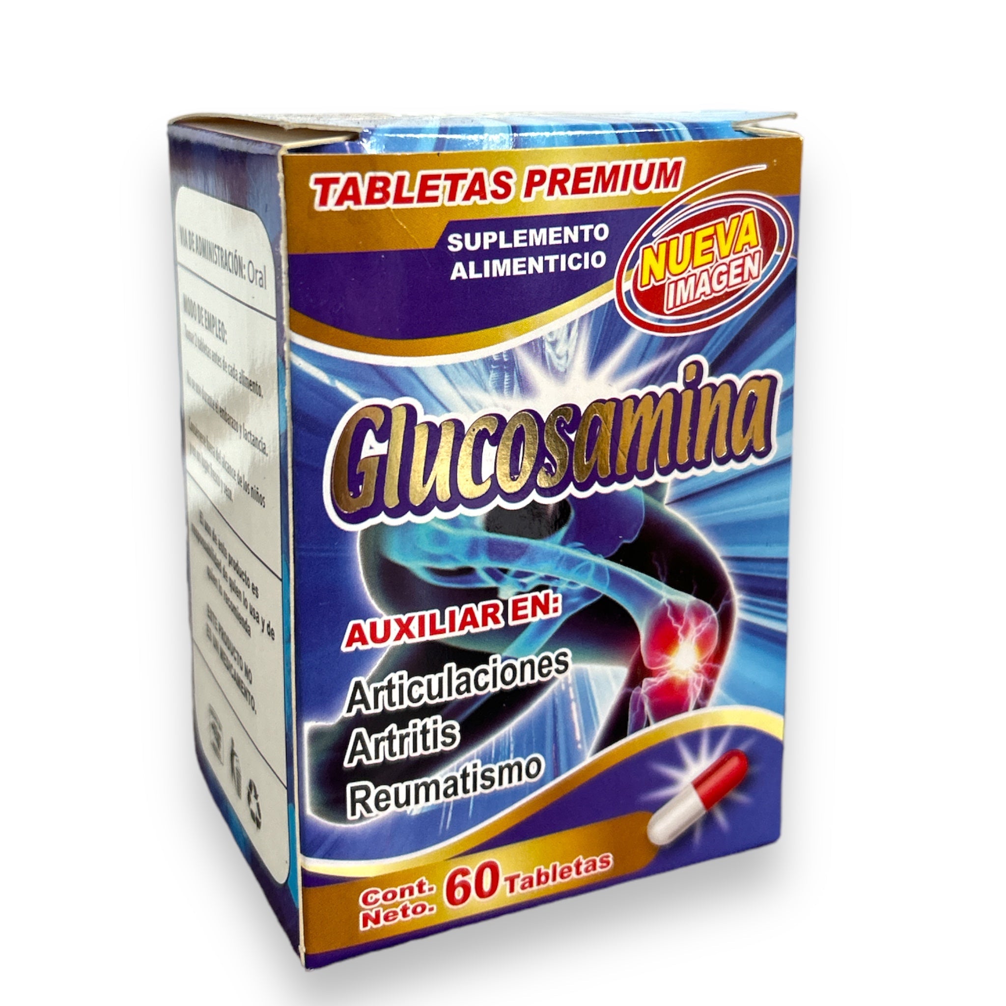 TAB GLUCOSAMINA C/60 DRAGON DORADO Y THE KING
