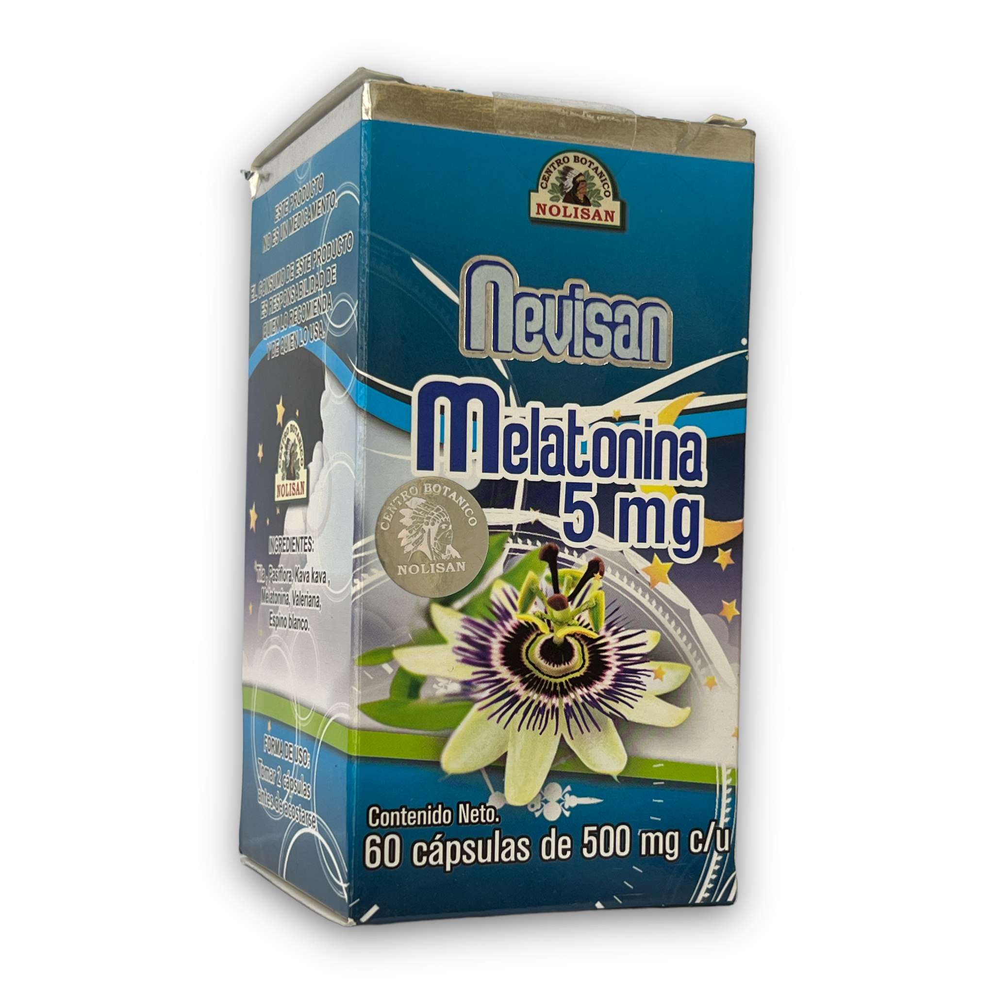 CAP NEVISAN REFORZADA C/MELATONINA C/60 NOLISAN