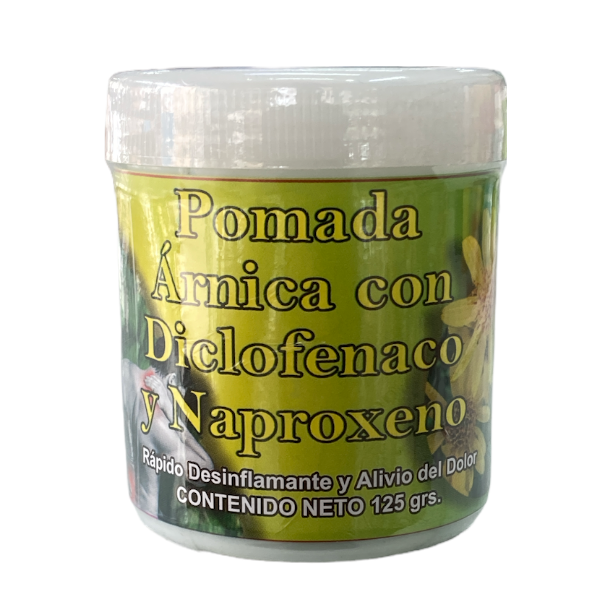 POMADA ARNICA CON DICLOFENACO Y NAPROXEN C/125G HERBOMEX