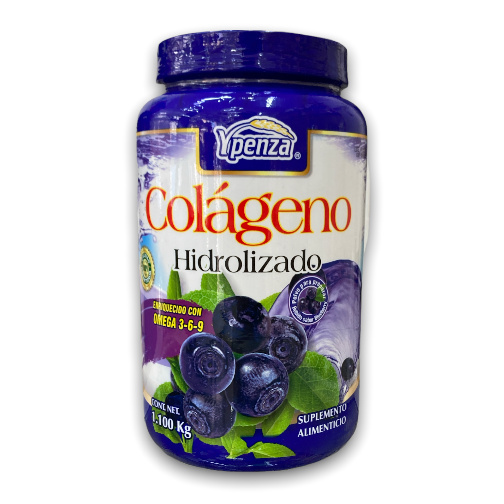 COLAGENO HIDROLIZADO BLUE BERRY 1.100 KG YPENZA