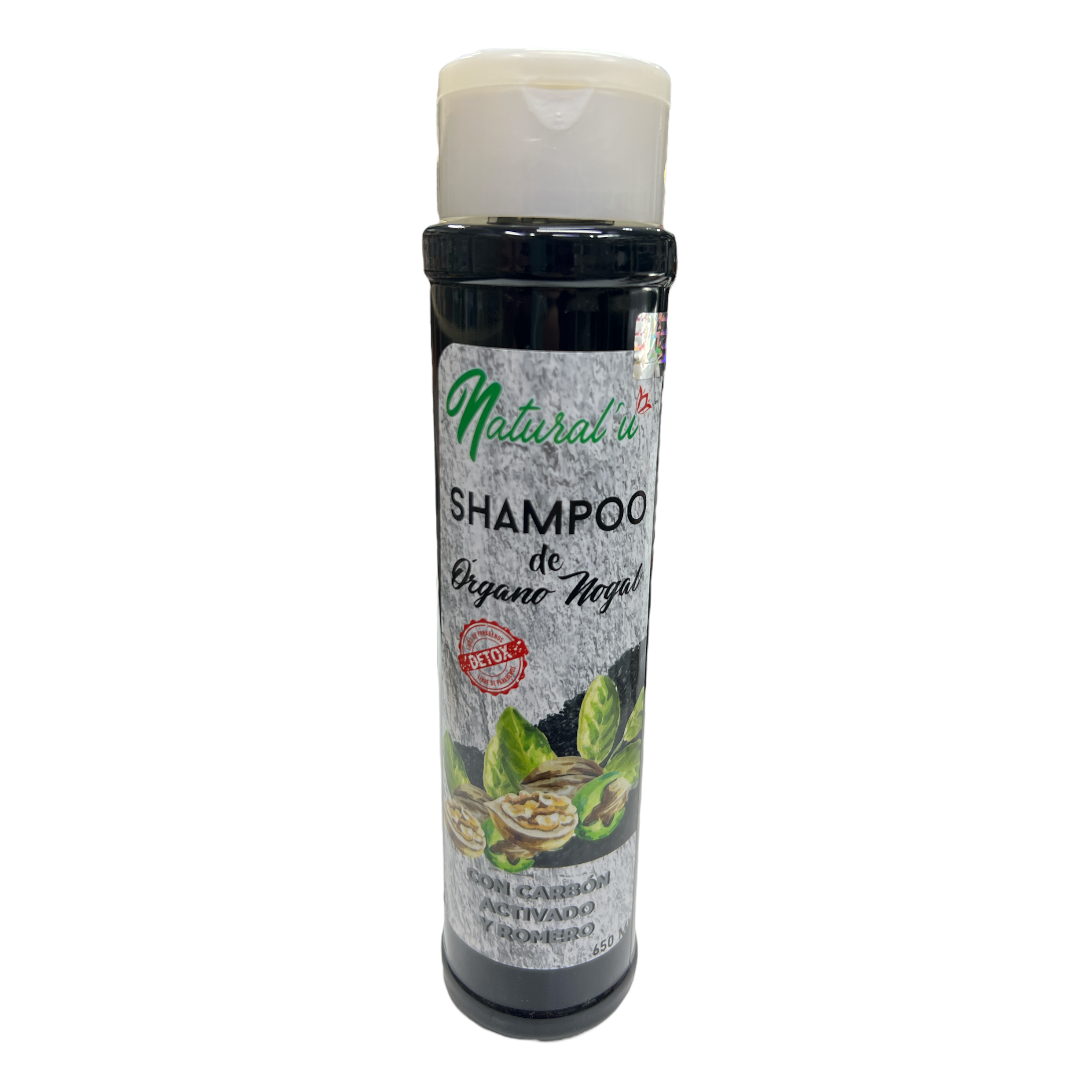 SHAMPOO DE ORGANO NOGAL C/650 ML NATURALU