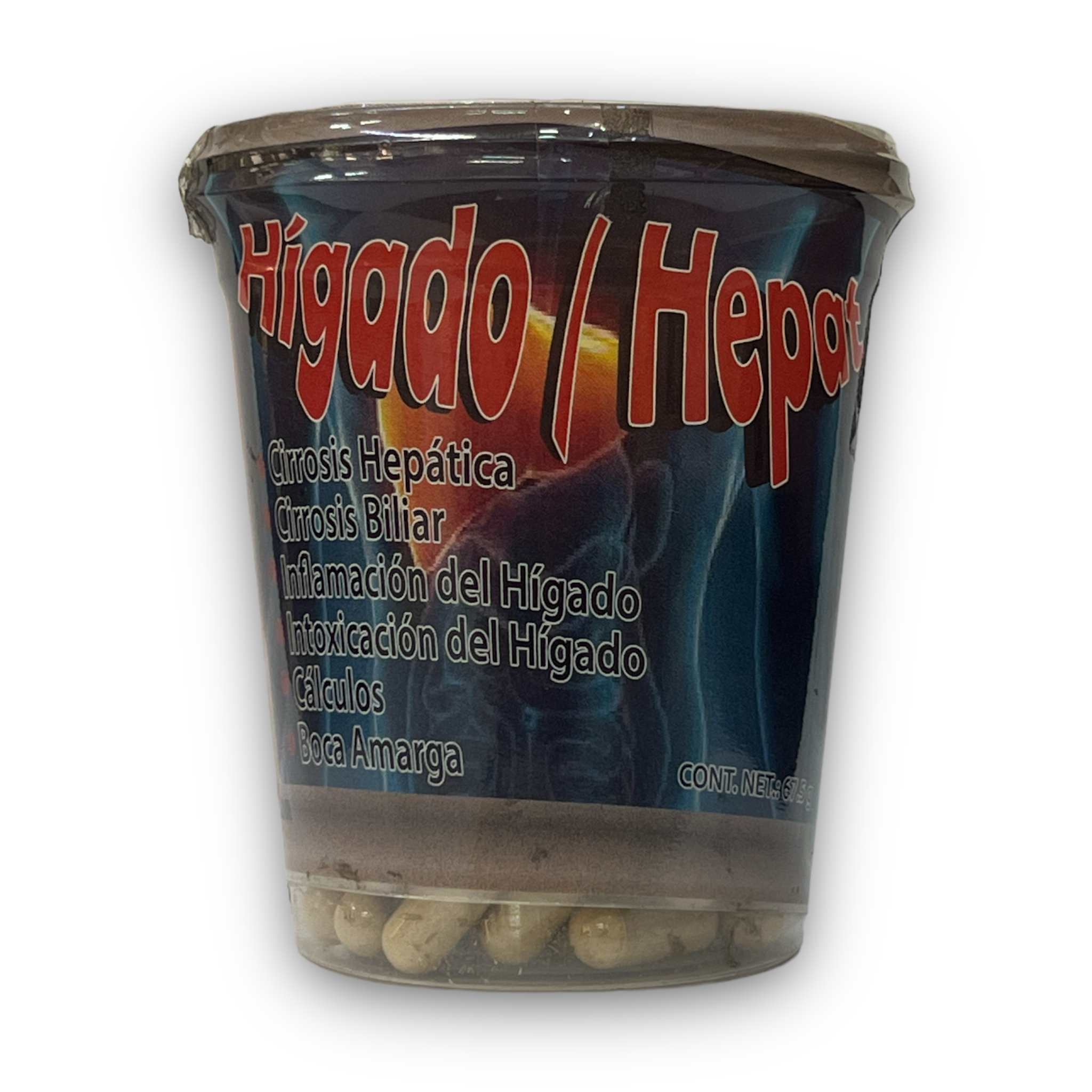 CAP HIGADO/ HEPAT C/150 DEL BAJIO
