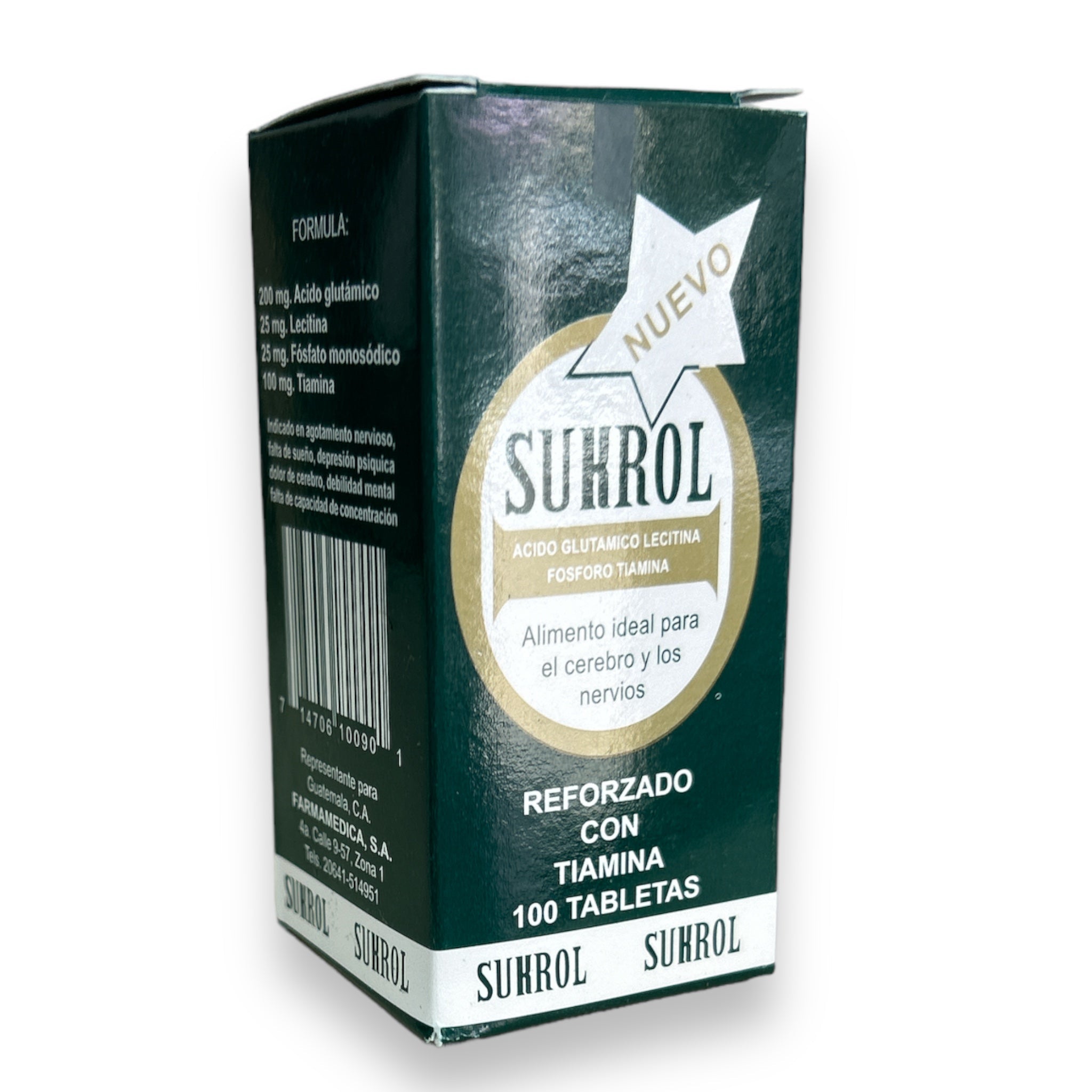 TAB SUKROL VERDE C/100