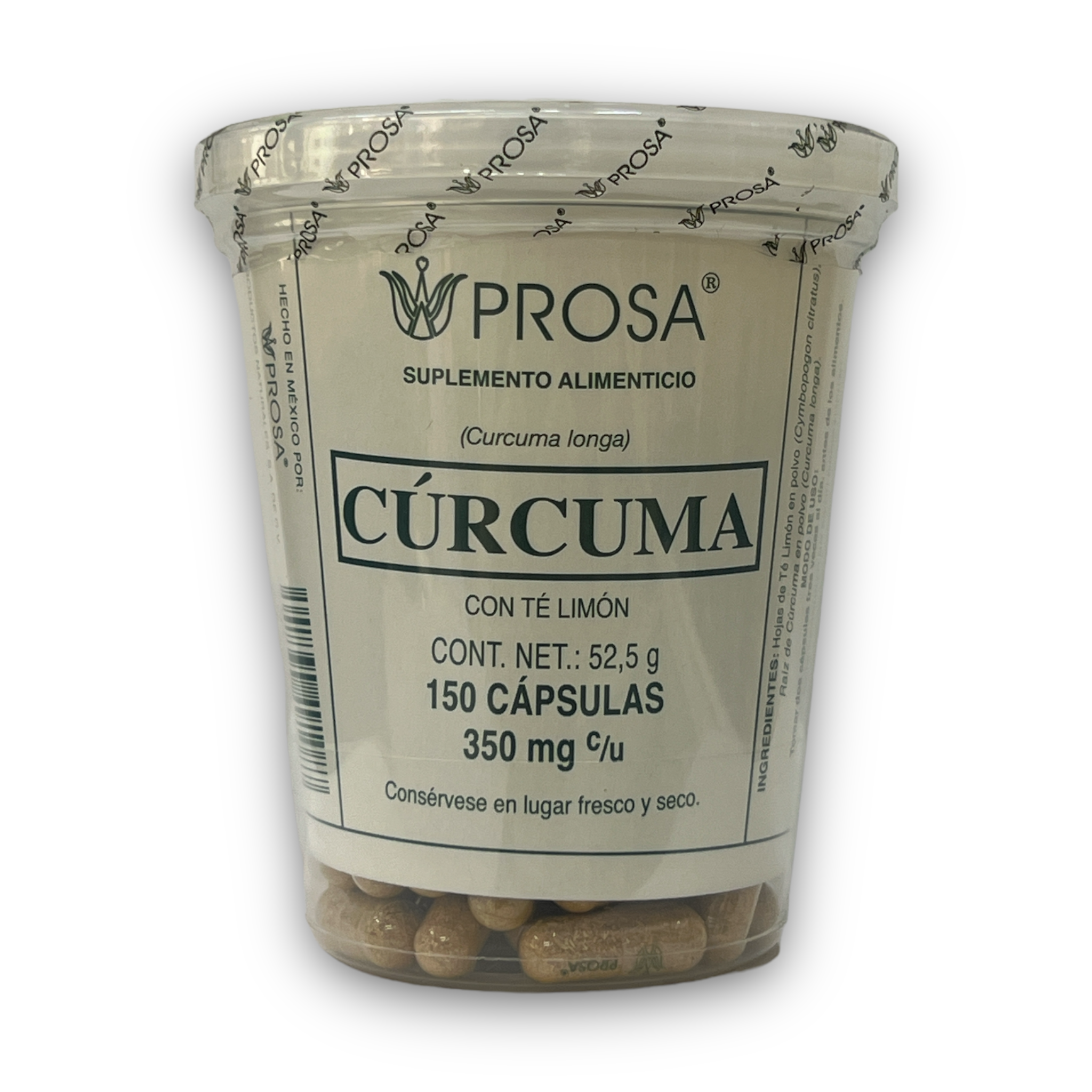 CAP CURCUMA C/150 PROSA