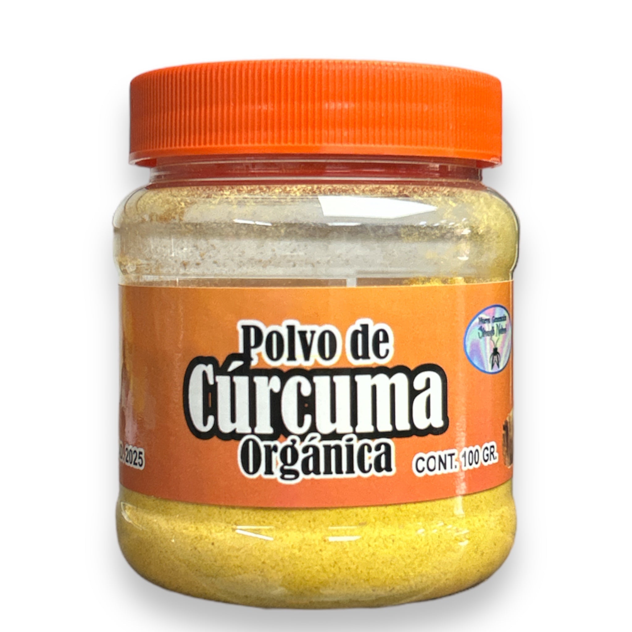 POLVO DE CURCUMA ORGANICA C /100 GRS  STRONG NATURAL