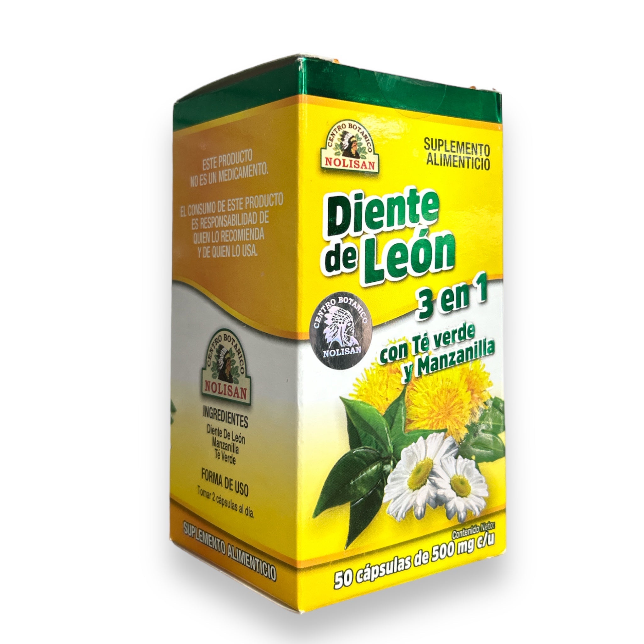 CAP DIENTE DE LEON 3 EN 1 C/50 NOLISAN