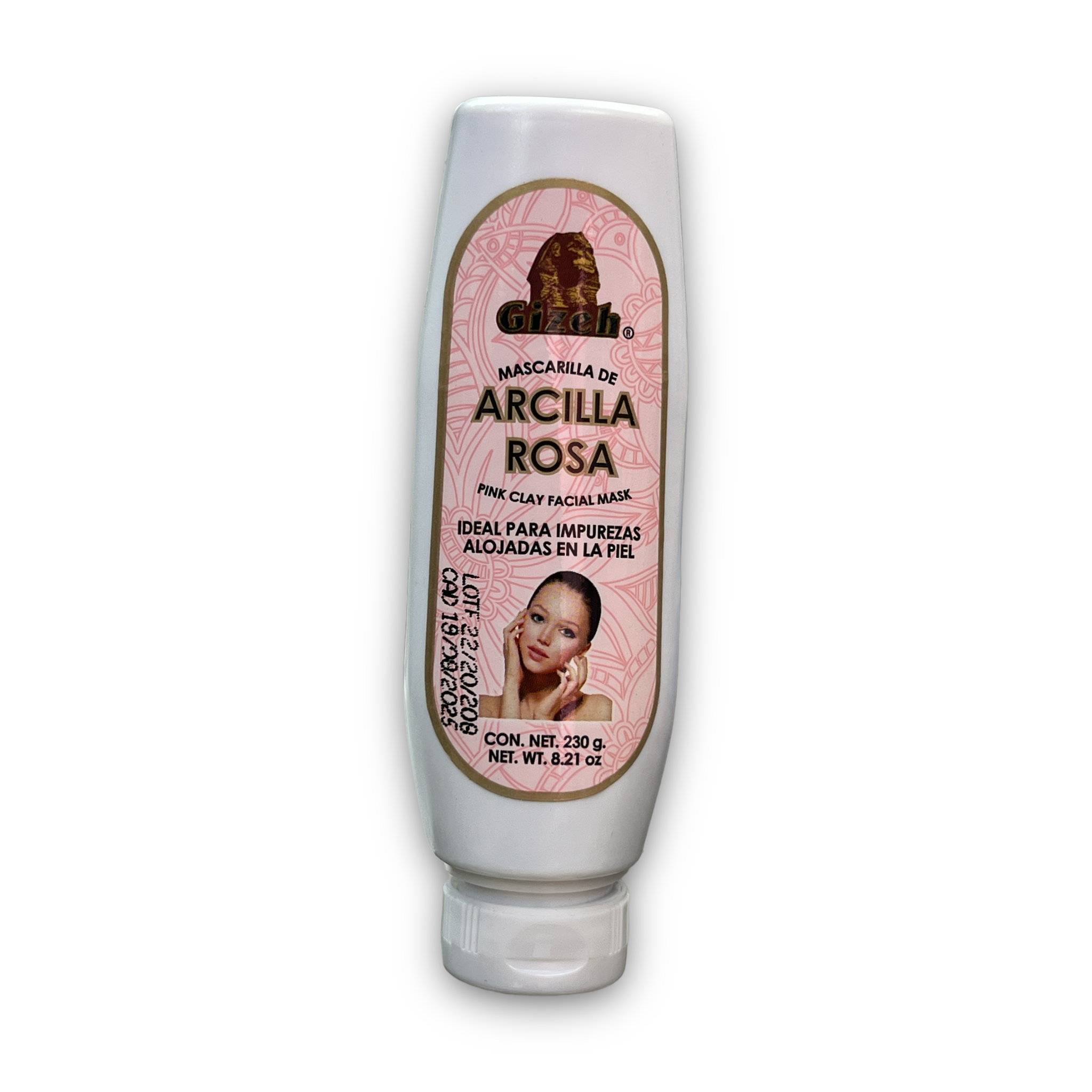 MASCARILLA DE ARCILLA ROSA 230 GR GIZEH