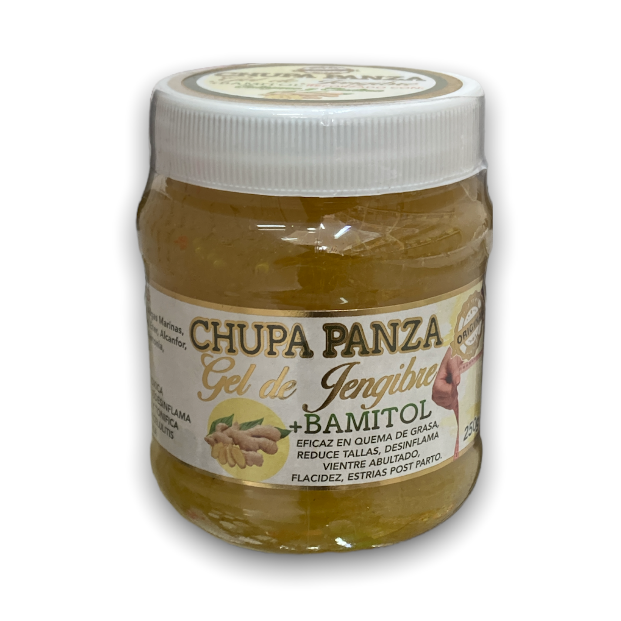 GEL CHUPA PANZA DE JENGIBRE + BAMITOL C/250 GRS E.S NATURAL