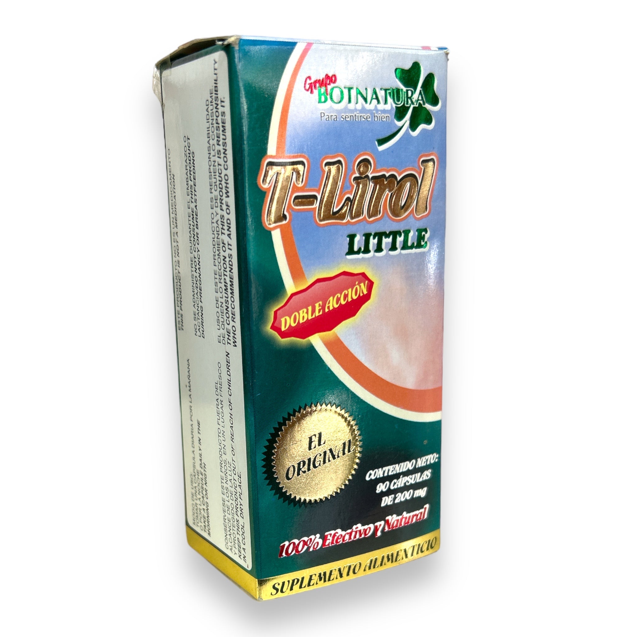 CAP T-LIROL C/90 BOTNATURA