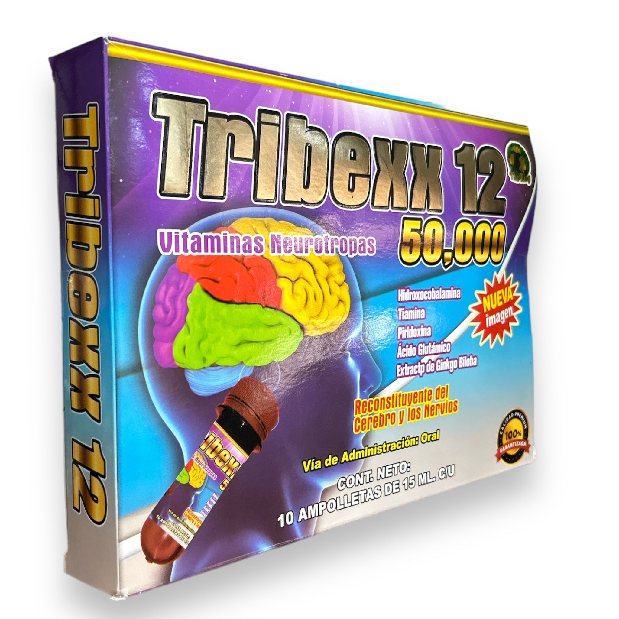 AMP TRIBEXX 12 50000 (TRIBEDOCE) C/10 DE 15 ML THE KING