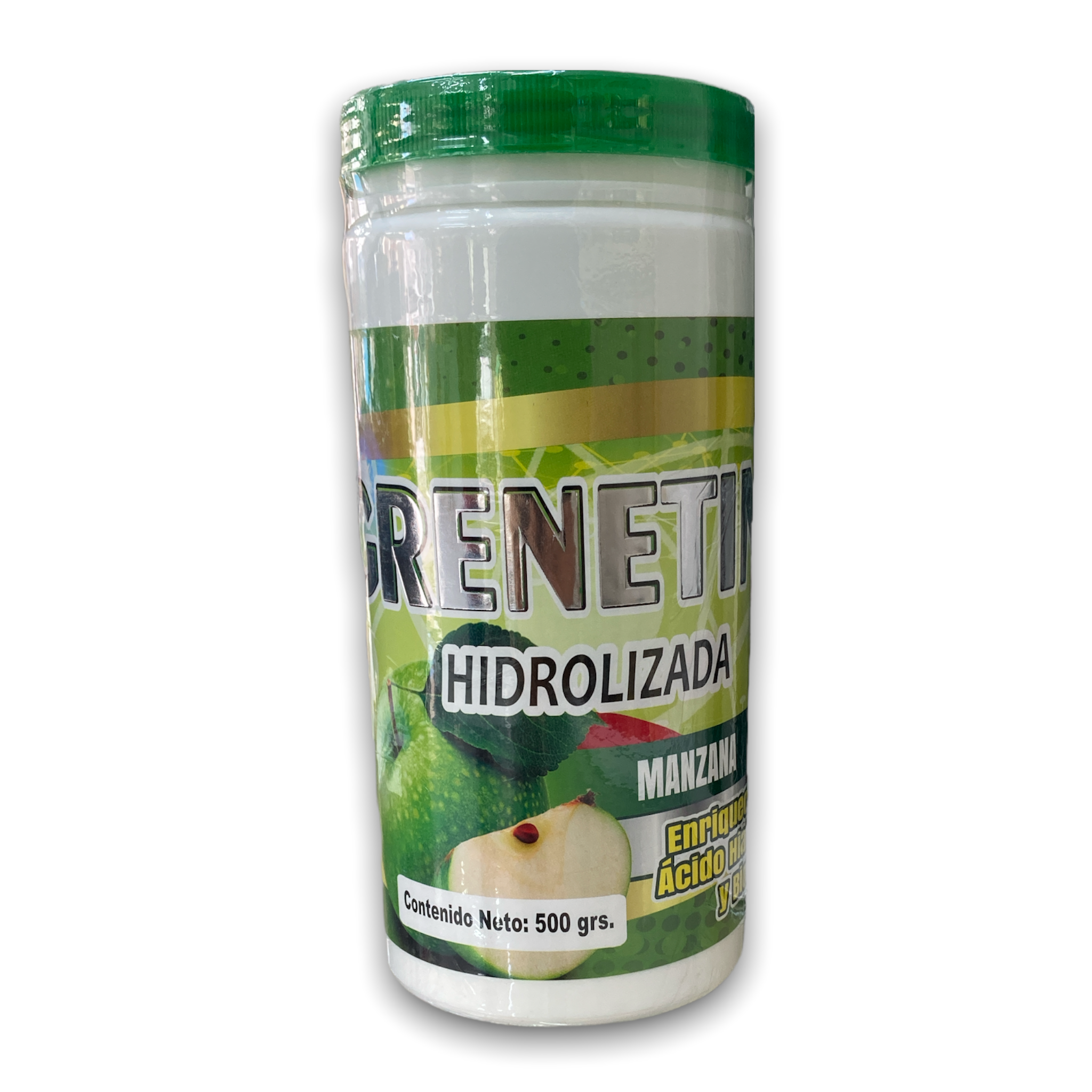 GRENETINA HIDROLIZADA MANZANA  C/ 500GRS HERBOMEX