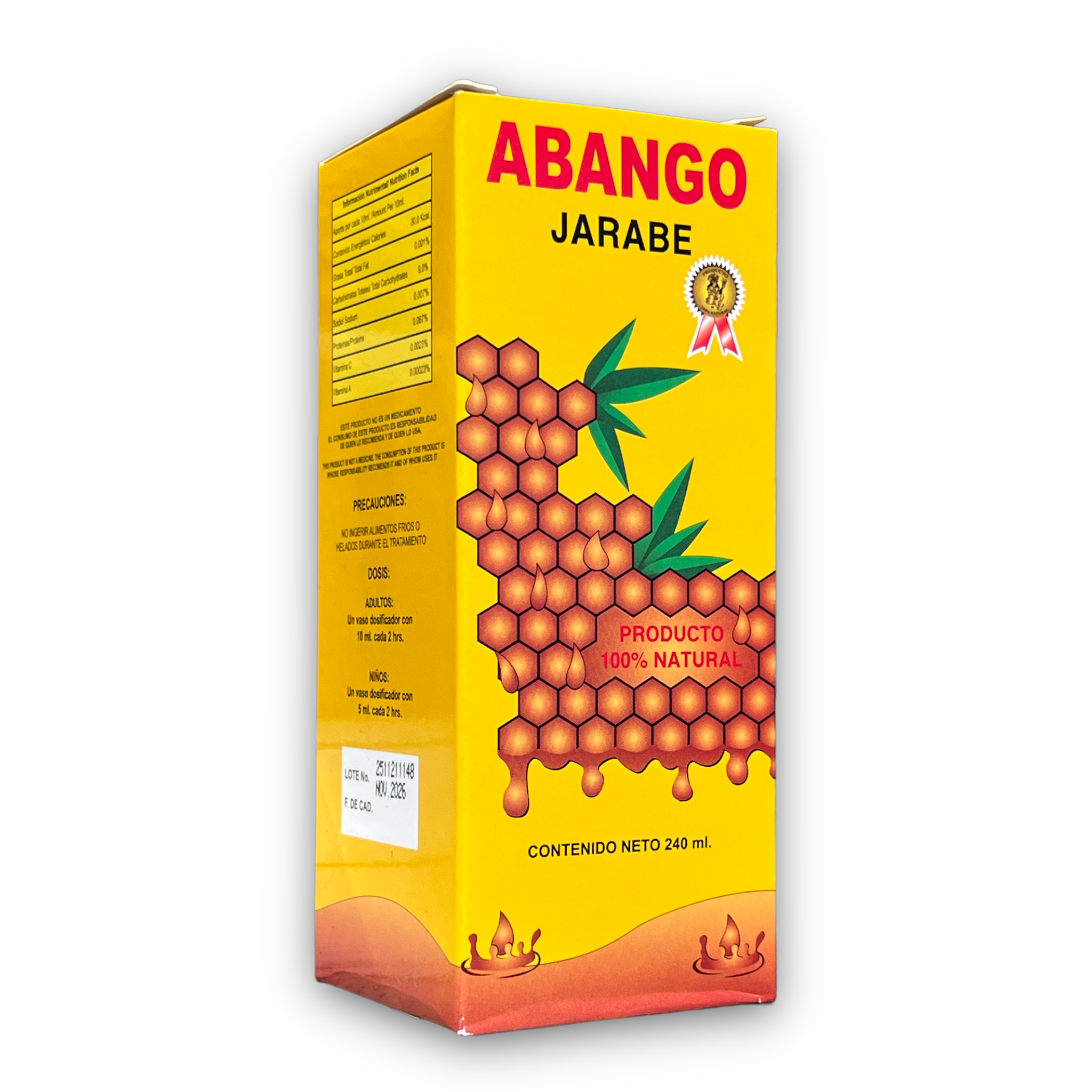 JARABE ABANGO 240 ML AZTECA