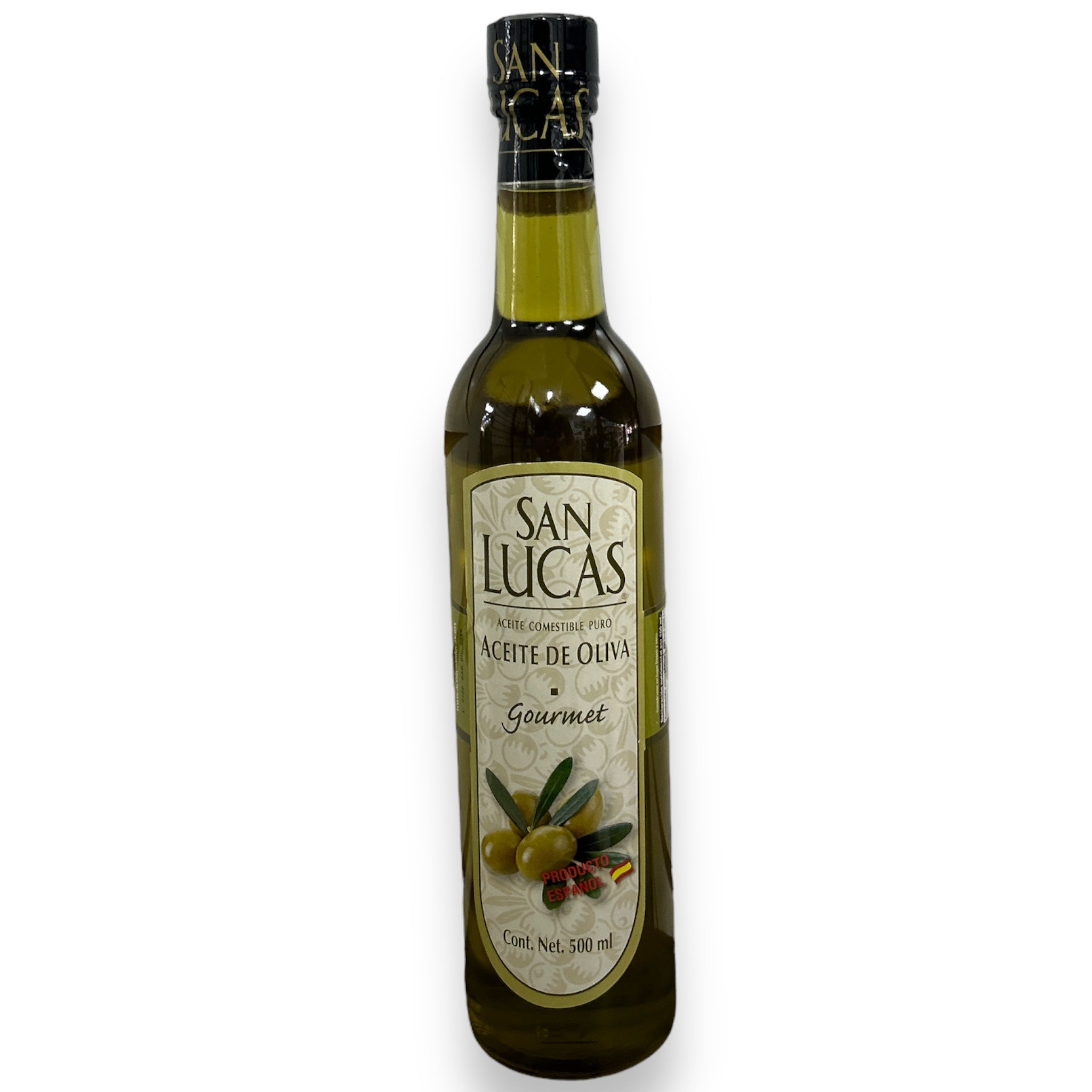 ACEITE COMESTIBLE  DE OLIVA GOURMET C/ 500ML SAN LUCAS