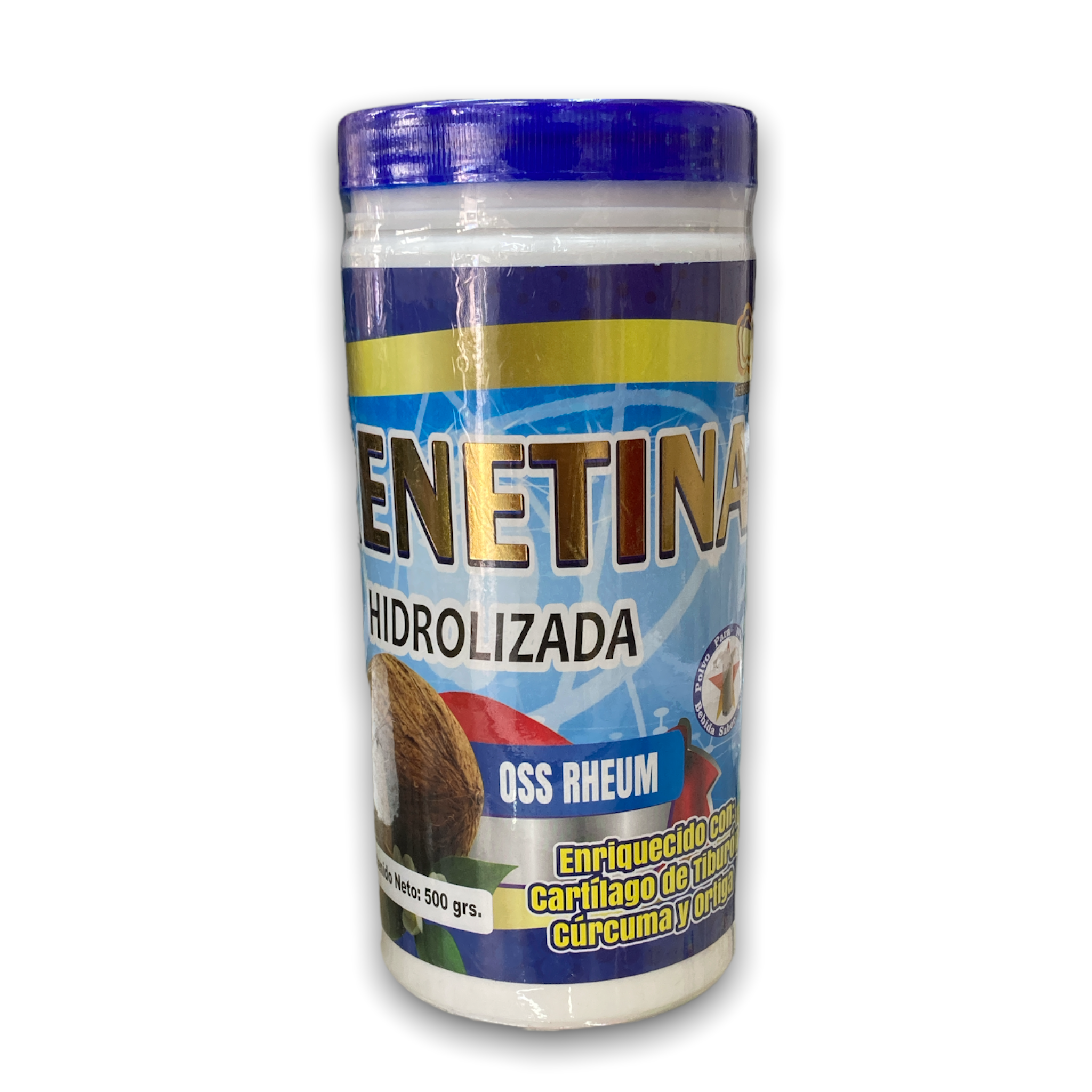 GRENETINA HIDROLIZADA (COCO) OSS RHEUM  C/ 500 GRS HERBOMEX