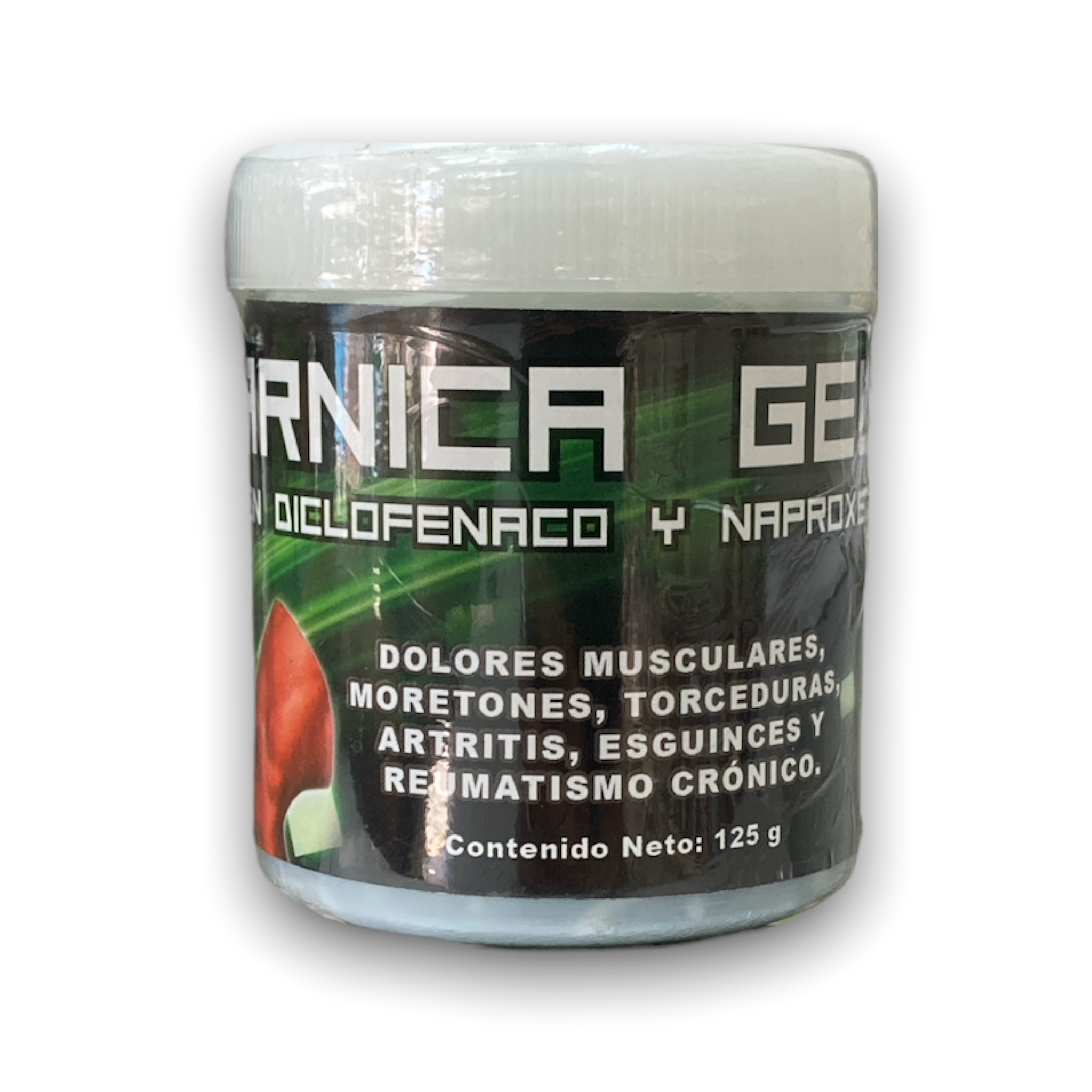 GEL ARNICA CON DICLOFENACO Y NAPROXENO  C/125 GRS HERBOMEX