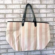 Victoria’s Secret Love Stripe Tote Bag
