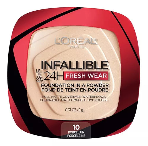 Loreal Infallible 24h Fresh Wear Powder #10 Porcelain