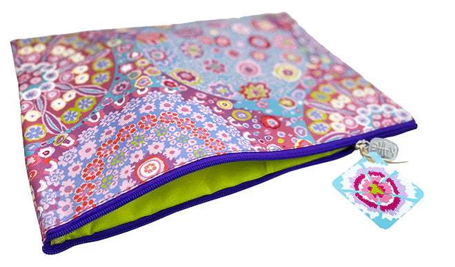 Estuche Mediano para Proyectos de Manualidades - Estampado Millifiore de Kaffe Fassett