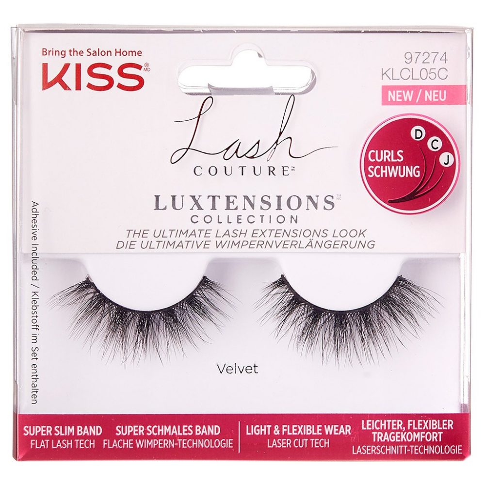 KISS LASH COUTURE LUXTENSIONS COLLECTION "VELVET"