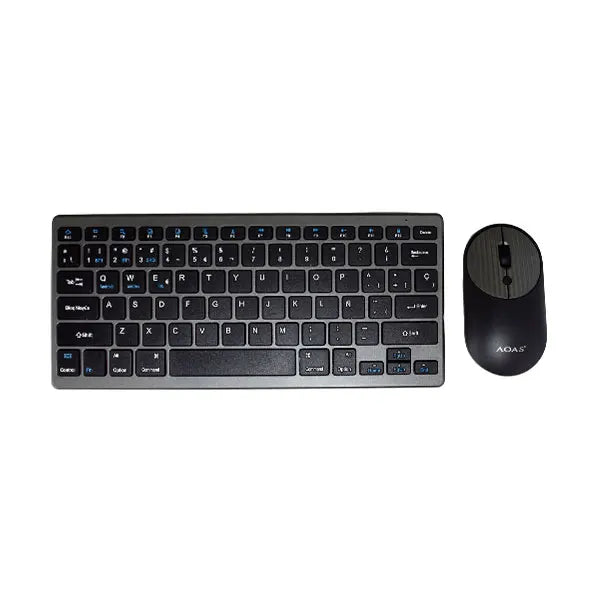 kit de Mini Teclado y Mouse Inalámbrico de 2.4 GHz