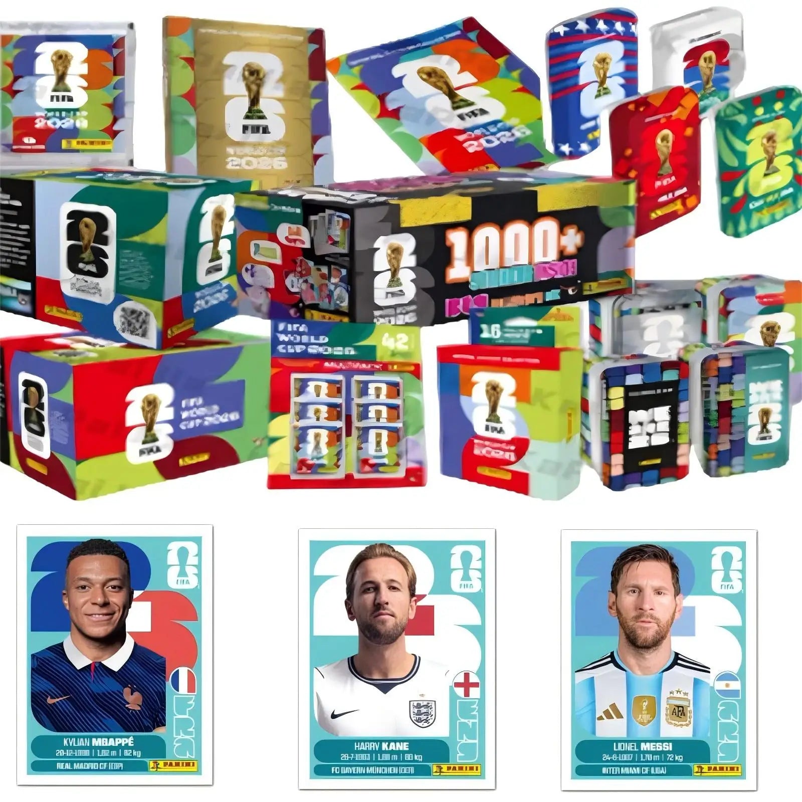 Álbum de Tapa Dura Panini del Mundial FIFA 2026, Edición Limitada Oro y Plata