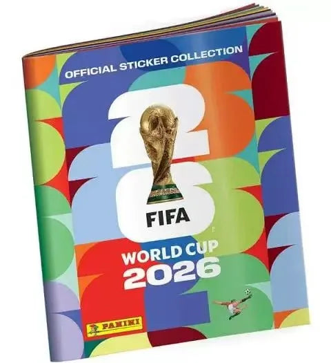 Álbum de Tapa Dura Panini del Mundial FIFA 2026, Edición Limitada Oro y Plata