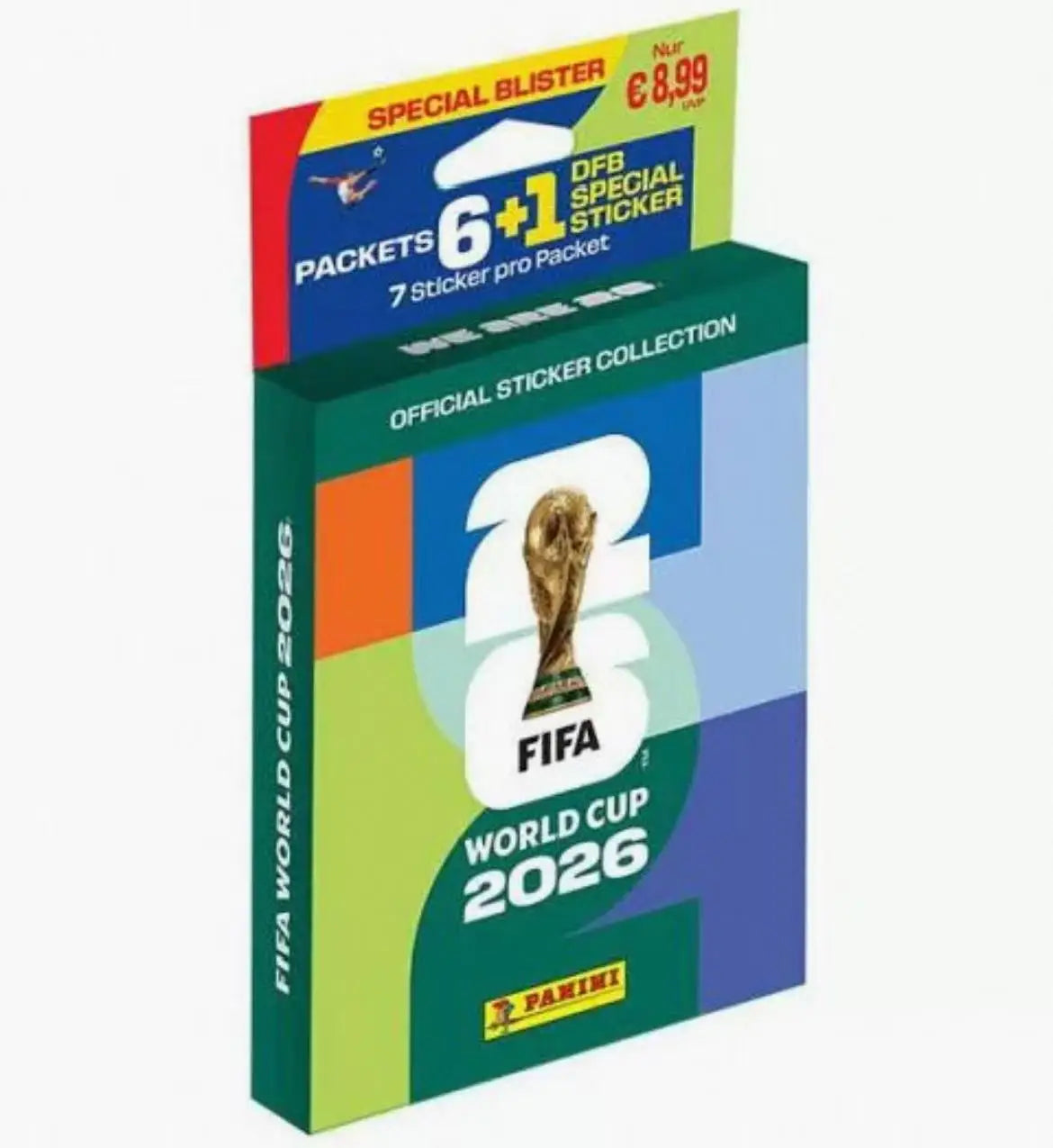 Álbum de Tapa Dura de la Copa Mundial de Fútbol Panini 2026, Versión Oro y Plata, Colección de Pegatinas Oficiales Limitada 2026, Regalo de Recuerdo de Fútbol