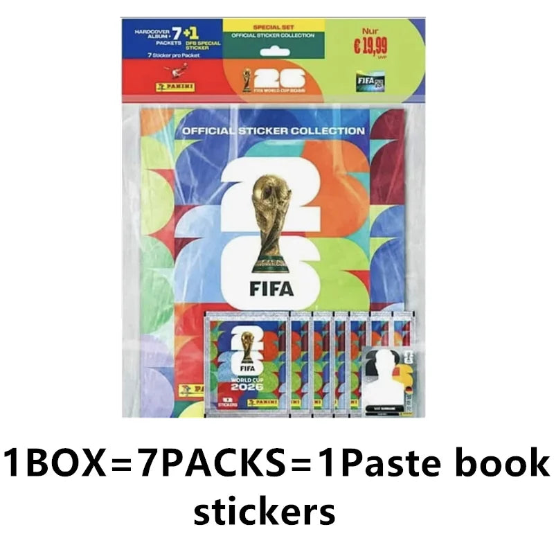 Álbum de Tapa Dura de la Copa Mundial de la FIFA 2026, Versión Oro y Plata, Colección Limitada de Pegatinas Oficiales 2026, Recuerdo de Fútbol