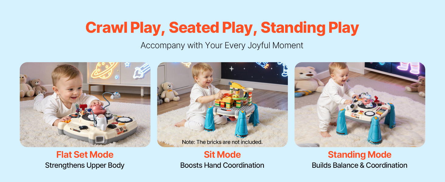 Mesa Musical Espacial para Bebés