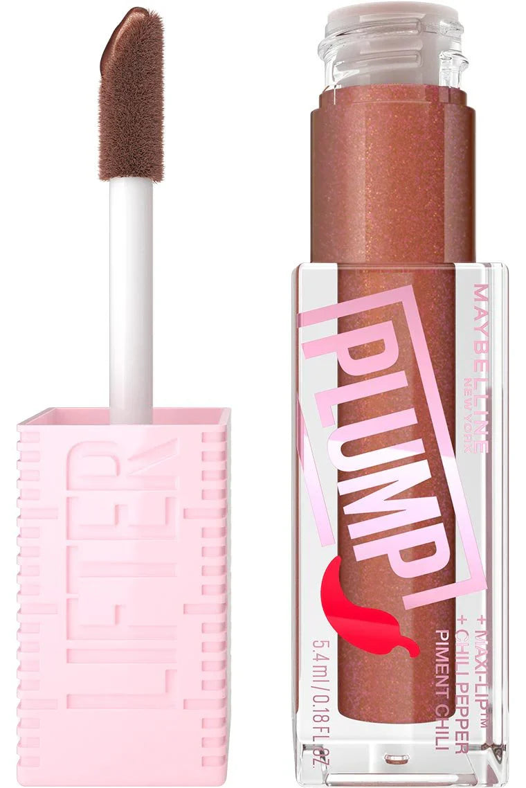 MAYBELLINE LIFTER PLUMP® LIP PLUMPING GLOSS MAKEUP - 007 COCOA ZING