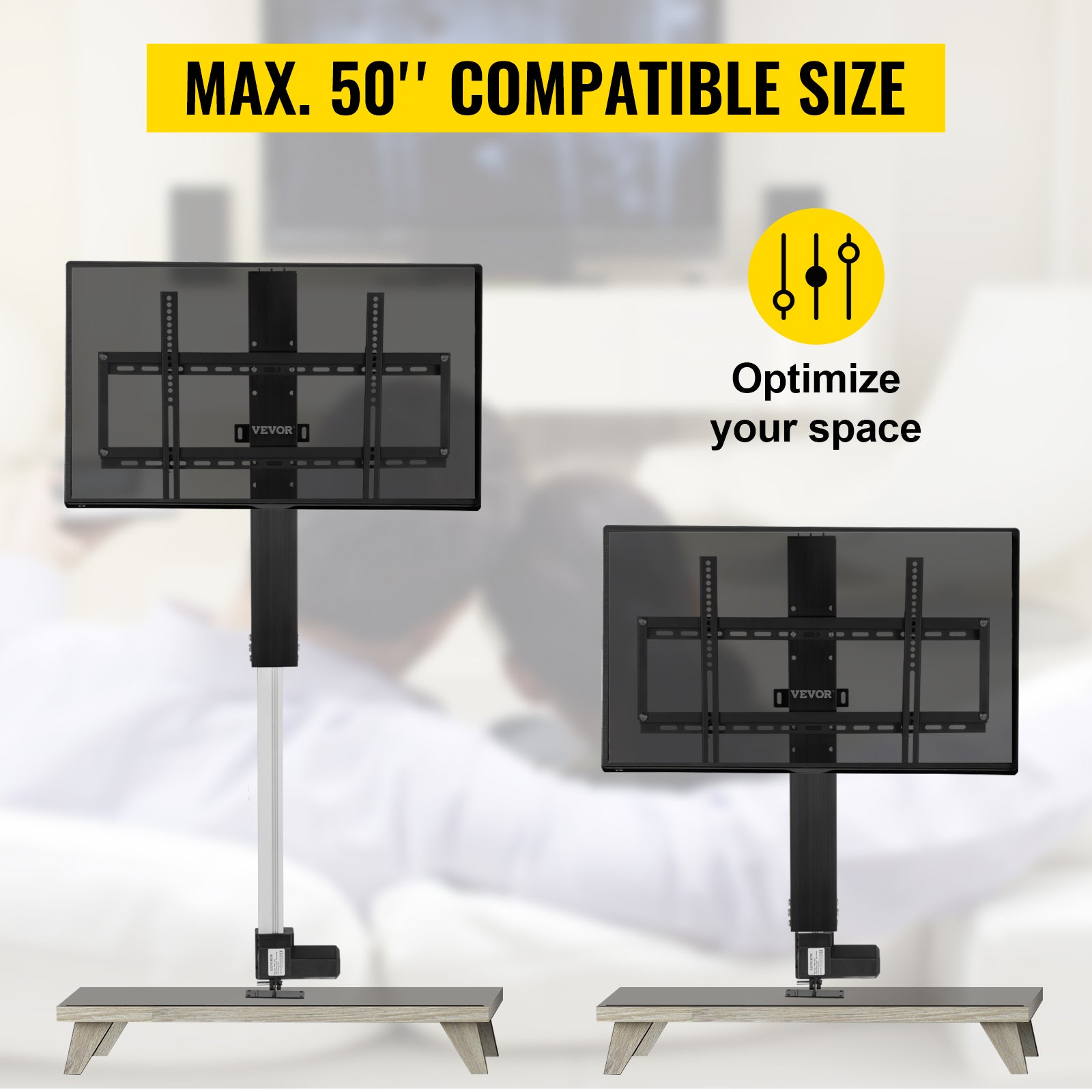 Guellin Soporte de Base para TV 71-127cm/28-50