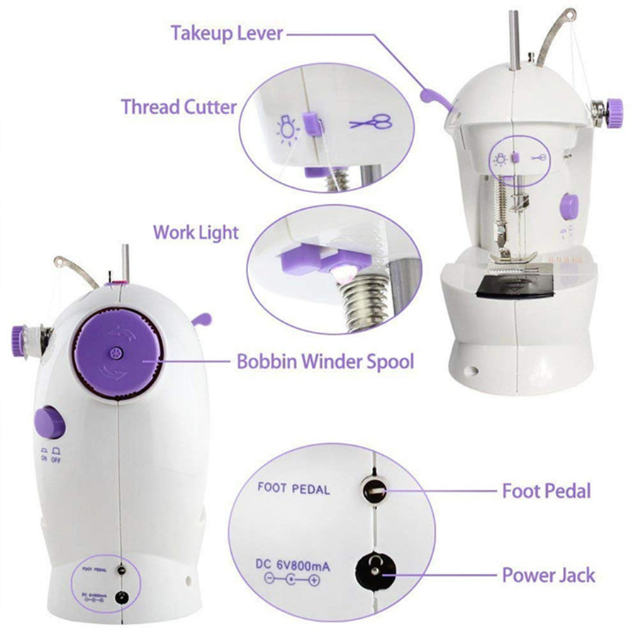Mini máquina de coser