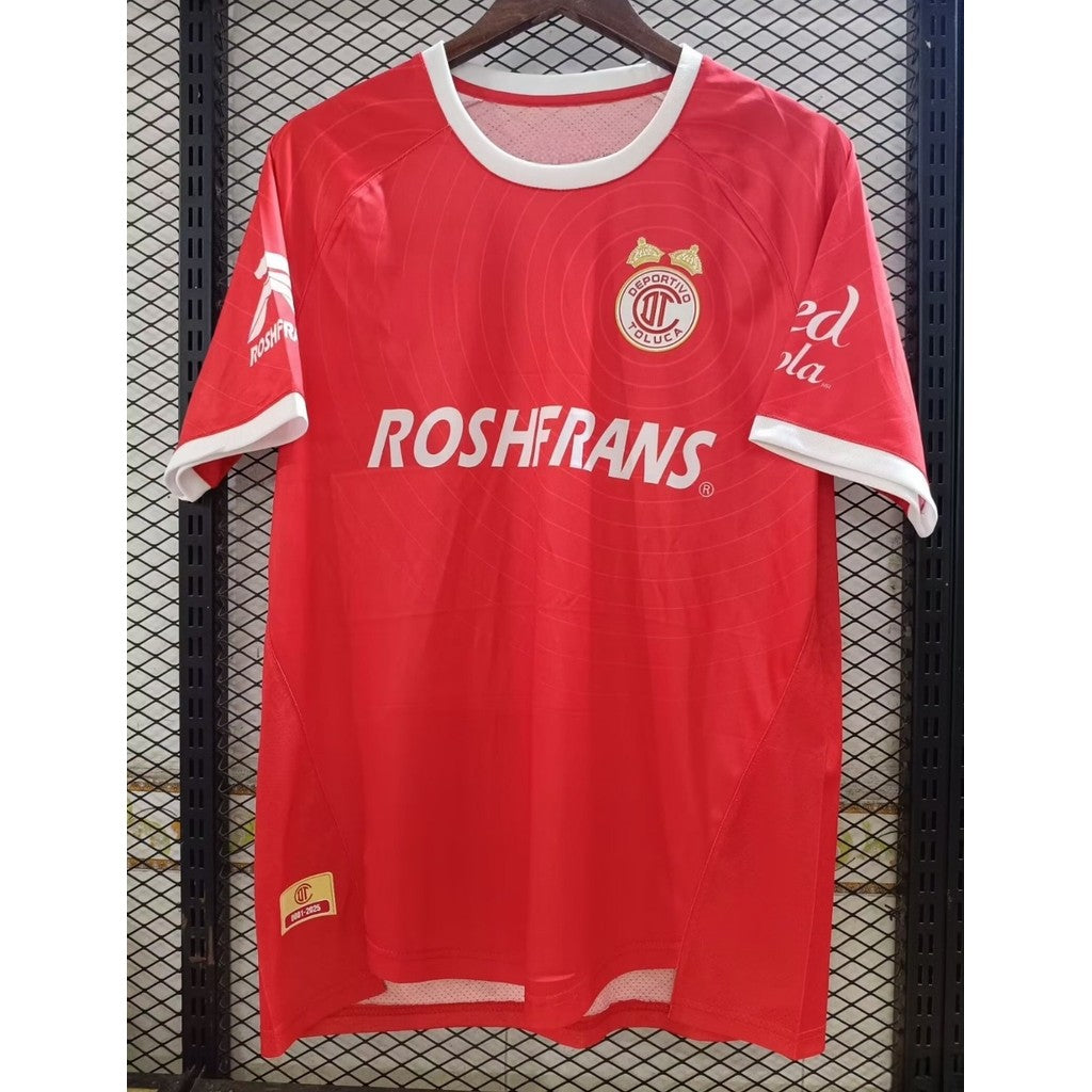 Camiseta de fútbol del Toluca