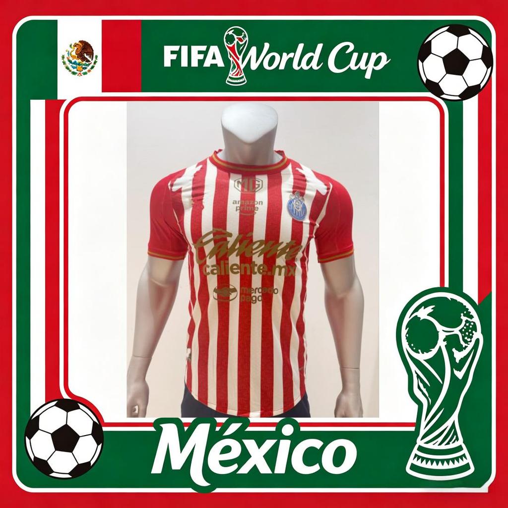 Camiseta local del Club Guadalajara