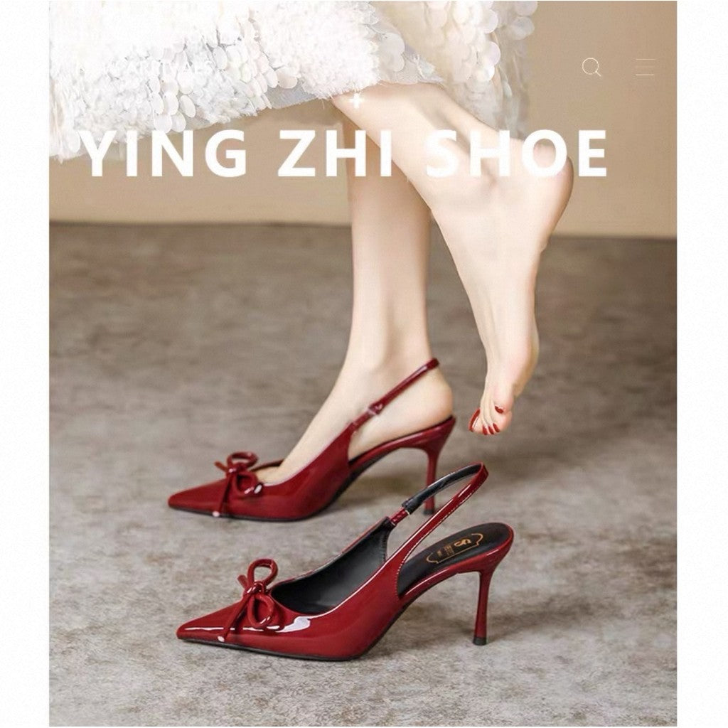Tacones de Aguja Charol