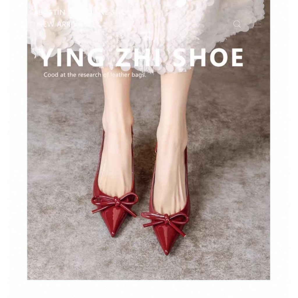 Tacones de Aguja Charol