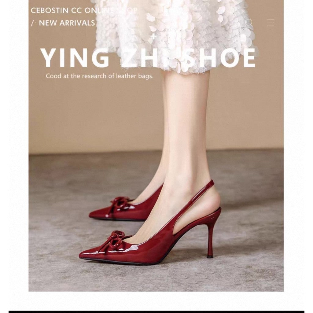 Tacones de Aguja Charol