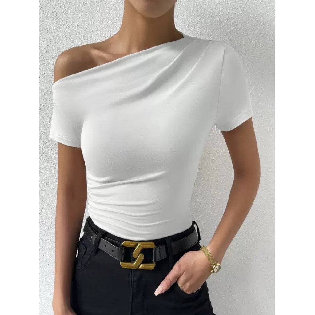 Blusa ajustada hombros