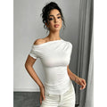 Blusa ajustada hombros