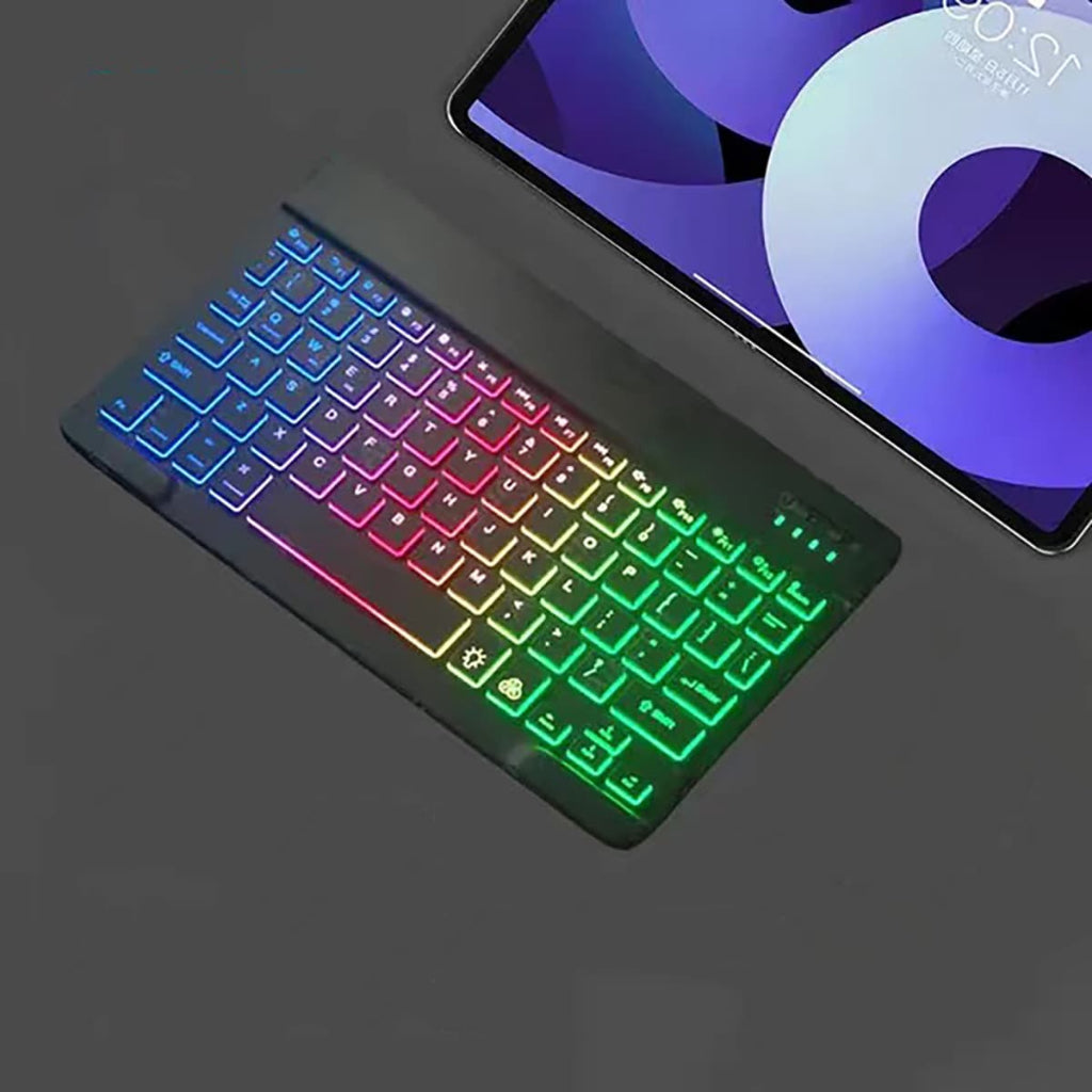 Mini teclado ultradelgado silencioso Bluetooth
